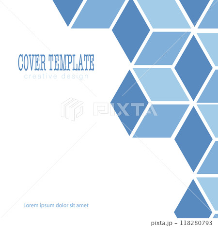 Geometric design template for the design of a poster, banner, poster, cover or postcard. The layout of the corporate style of the style. The idea of the interior, prints and decorations. Layout for Geometric design template for the design of a poster, banner, poster, cover or postcard. The layout of the corporate style of the style. The idea of the interior, prints and decorations. Layout for 118280793