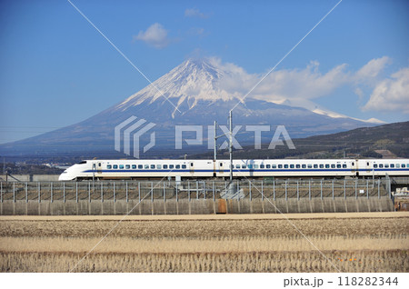 東海道新幹線　三島ー新富士　JR東海　300系　J編成（東京） 118282344