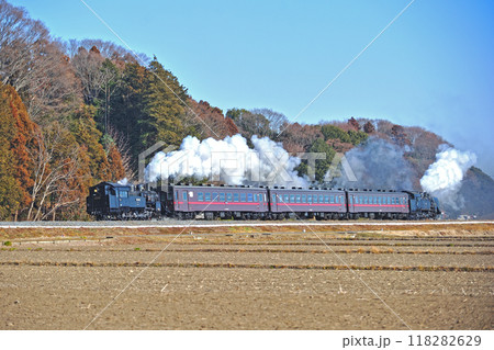 真岡鐵道　真岡ー寺内　C12-66+50系+C11-325 118282629