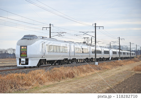 常磐線　羽鳥ー岩間　JR東日本　651系　K207編成（勝田）　スーパーひたち 118282710