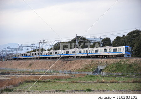 小田急小田原線　東海大学前ー秦野　小田急　4000形　4052 118283102
