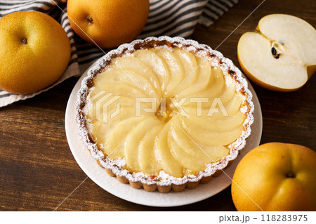 和梨のタルトケーキ 118283975