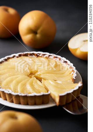 和梨のタルトケーキ 和梨のタルトケーキ 118284056
