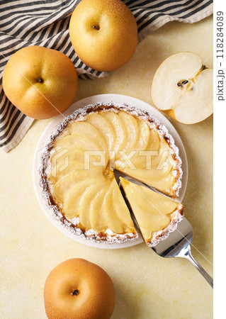 和梨のタルトケーキ 118284089