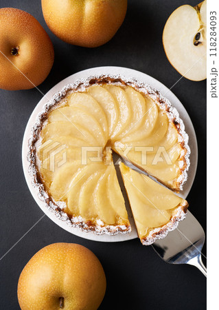 和梨のタルトケーキ 118284093