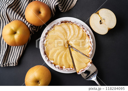 和梨のタルトケーキ 118284095