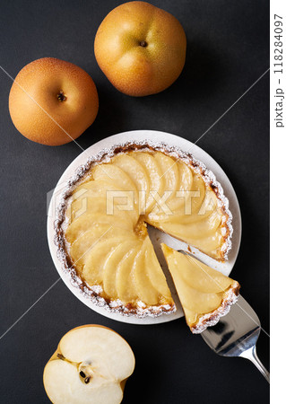 和梨のタルトケーキ 118284097