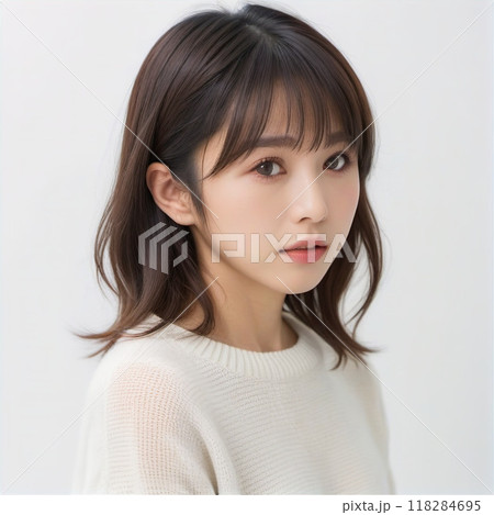 綺麗な女性のポートレート【AI生成画像】 118284695