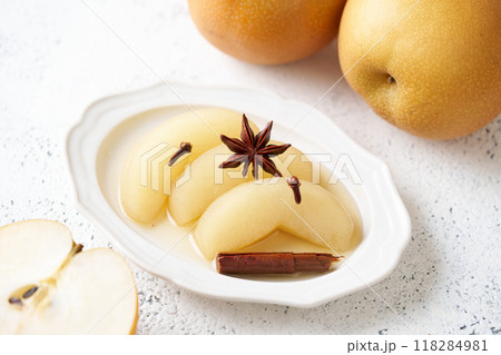 和梨のコンポート 和梨のコンポート 118284981
