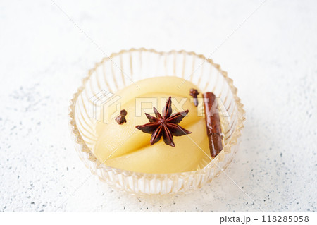 和梨のコンポート 和梨のコンポート 118285058