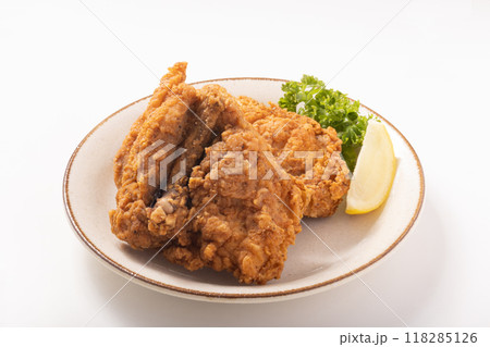 骨付きフライドチキン（岩手県産　いわい鶏） 118285126