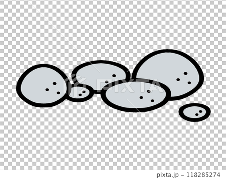 小石のイラスト素材 118285274