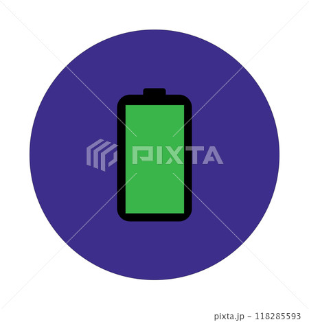 battery icon logo vektor 118285593