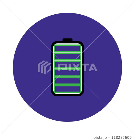 battery icon logo vektor 118285609