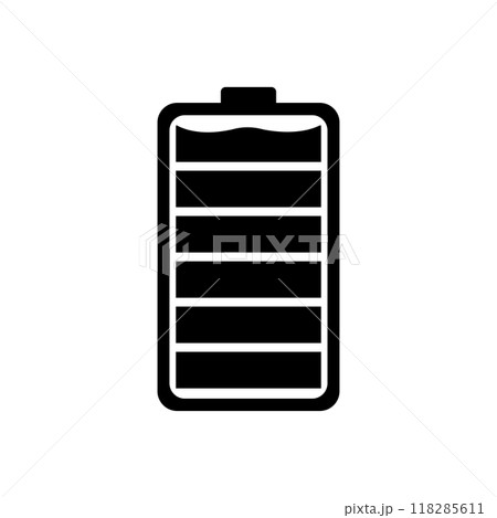 battery icon logo vektor 118285611
