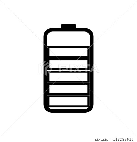 battery icon logo vektor 118285619