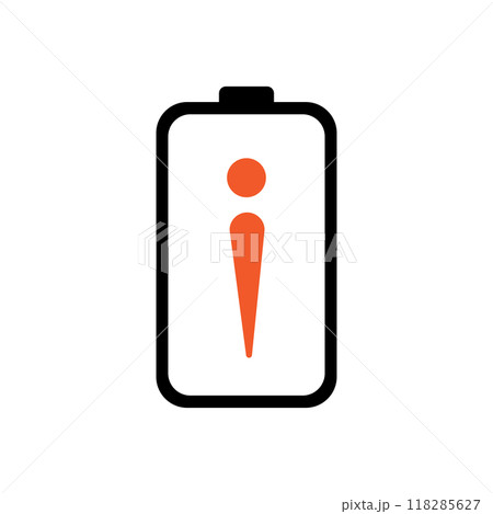 battery icon logo vektor 118285627