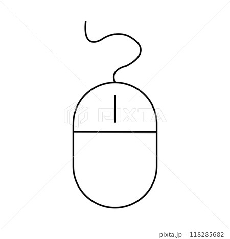 komputer mouse logo vektor 118285682
