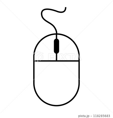 komputer mouse logo vektor komputer mouse logo vektor 118285683