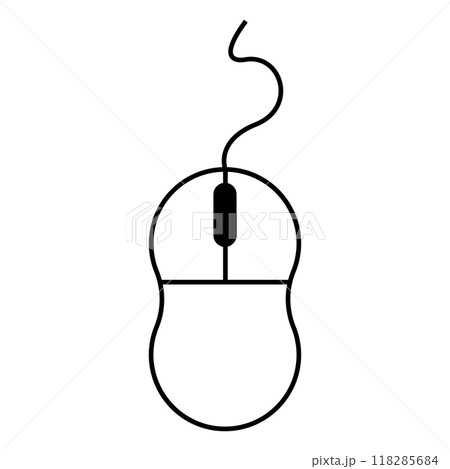 komputer mouse logo vektor komputer mouse logo vektor 118285684
