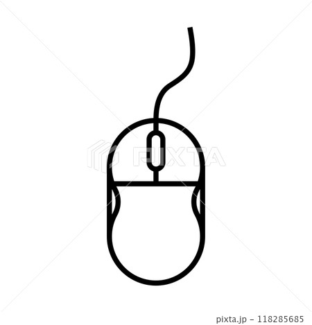 komputer mouse logo vektor 118285685