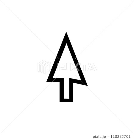 cursor logo stock vektor 118285701