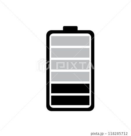 battery icon logo vektor 118285712