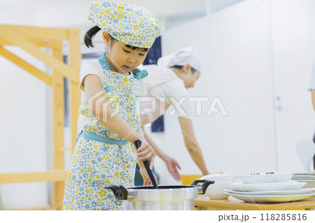 食育 調理実習イメージ 食育 調理実習イメージ 118285816