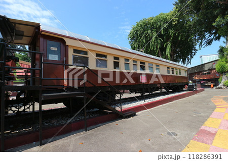 マレーシア　マラッカの鉄道保存車両 118286391