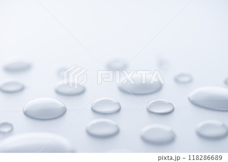 水滴の背景素材 水滴の背景素材 118286689