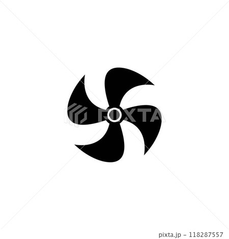 wind fan logo wind fan logo 118287557