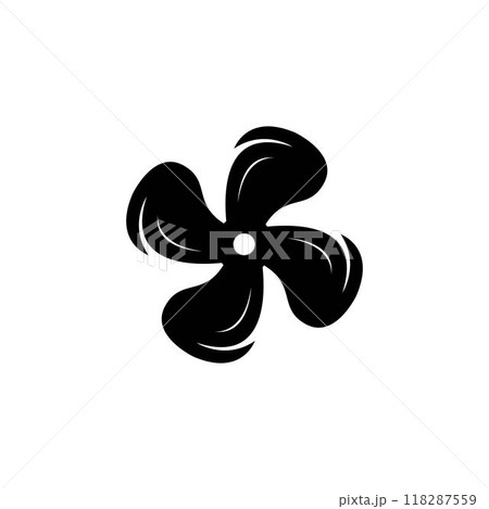 wind fan logo wind fan logo 118287559