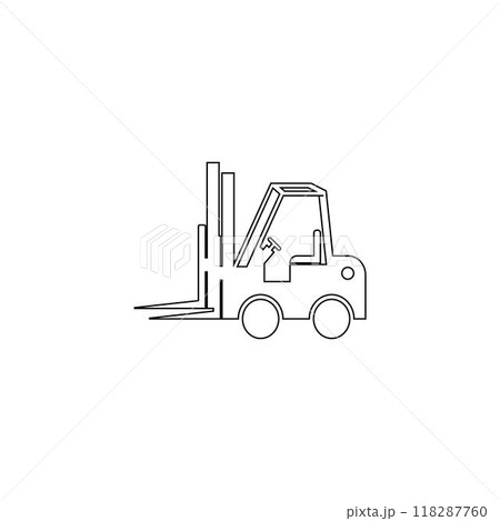 forklift logo 118287760