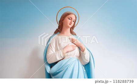 聖母 マリア 女性 人物 イメージ 聖母 マリア 女性 人物 イメージ 118288739