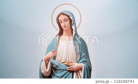 聖母 マリア 女性 人物 イメージ 聖母 マリア 女性 人物 イメージ 118288741