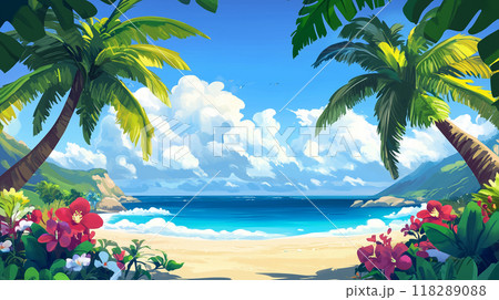 旅行イメージ　ビーチリゾート 118289088