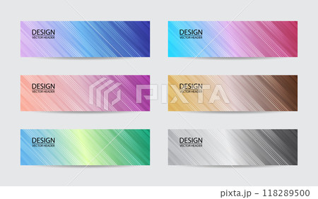 Modern pattern concepts colors design elements headers Modern pattern concepts colors design elements headers 118289500