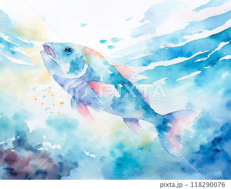 めばる, 水彩, 描かれた, 魚 めばる, 水彩, 描かれた, 魚 アクリル画 魚 メバル #288 - YouTube