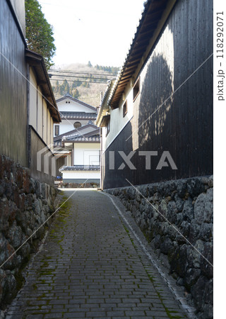 宿場町平福　因幡街道の街並み　兵庫県佐用町 118292071