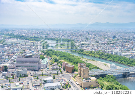 【群馬県】群馬県庁・展望ホール:南 眺め 【群馬県】群馬県庁・展望ホール:南 眺め 118292228