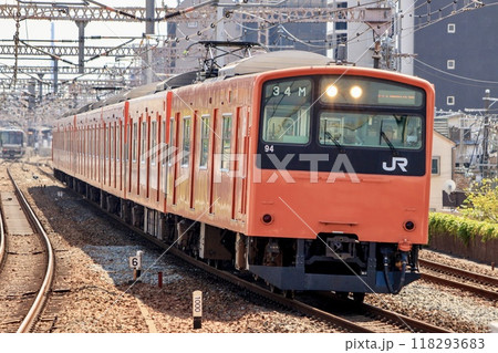 引退した大阪環状線201系電車 引退した大阪環状線201系電車 118293683