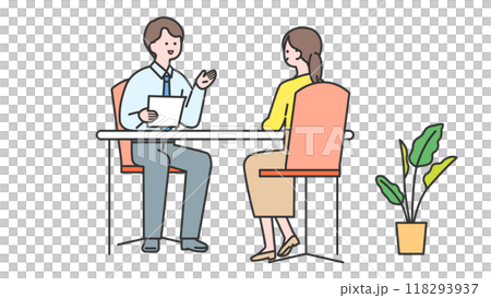 人們進行面對面的會議和磋商 人們進行面對面的會議和磋商 118293937