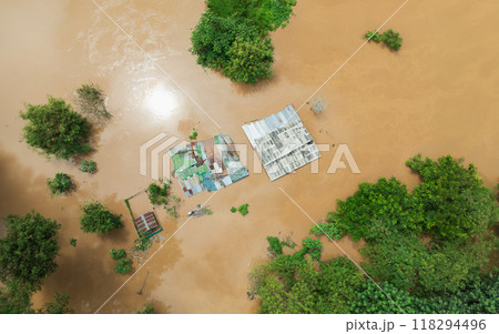 Devastating Floods in Southeast Asia.The Impact of La Nina 118294496