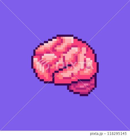 Pixel art brain game asset design Pixel art brain game asset design 118295145