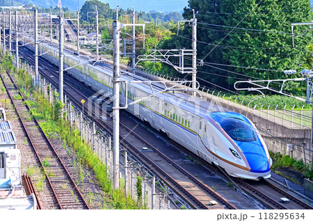 上越新幹線 上毛高原 JR東日本 E7系 F34編成(新潟) とき たにがわ 上越新幹線 上毛高原 JR東日本 E7系 F34編成(新潟) とき たにがわ 118295634