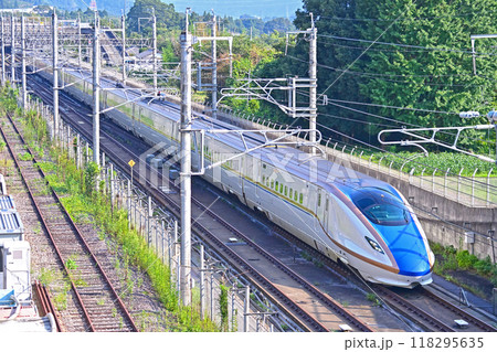 上越新幹線 上毛高原 JR東日本 E7系 F32編成(新潟) とき たにがわ 上越新幹線 上毛高原 JR東日本 E7系 F32編成(新潟) とき たにがわ 118295635