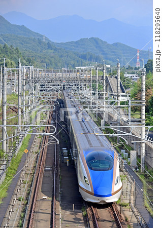 上越新幹線 上毛高原 JR東日本 E7系 F20編成(新潟) とき たにがわ 上越新幹線 上毛高原 JR東日本 E7系 F20編成(新潟) とき たにがわ 118295640