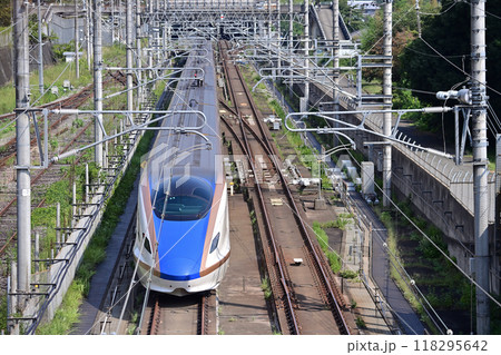 上越新幹線 上毛高原 JR東日本 E7系 F25編成(新潟) とき たにがわ 上越新幹線 上毛高原 JR東日本 E7系 F25編成(新潟) とき たにがわ 118295642