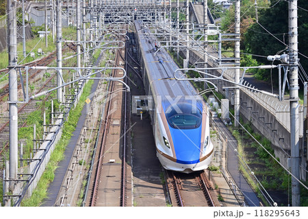 上越新幹線 上毛高原 JR東日本 E7系 F6編成(長野) とき たにがわ 上越新幹線 上毛高原 JR東日本 E7系 F6編成(長野) とき たにがわ 118295643