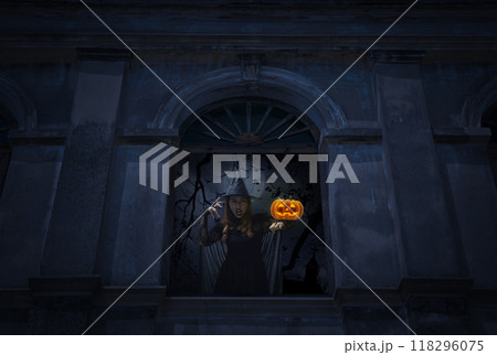 Halloween mystery concept 118296075